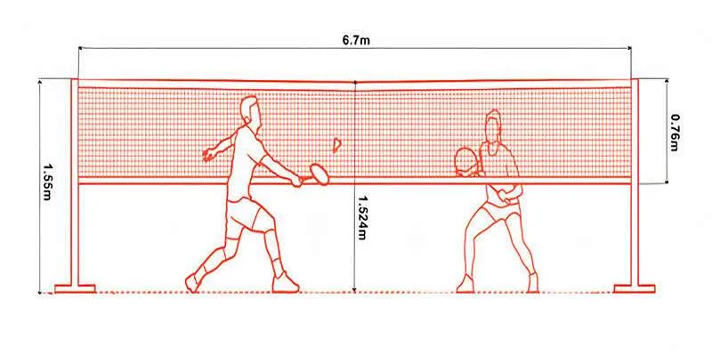 Lưới Cầu Lông Cao Bao Nhiêu? Bật Mí Quy Định Chiều Cao Chuẩn